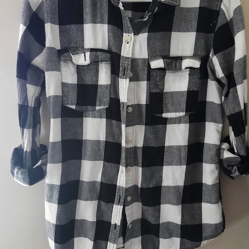 Mossimo button down plaid